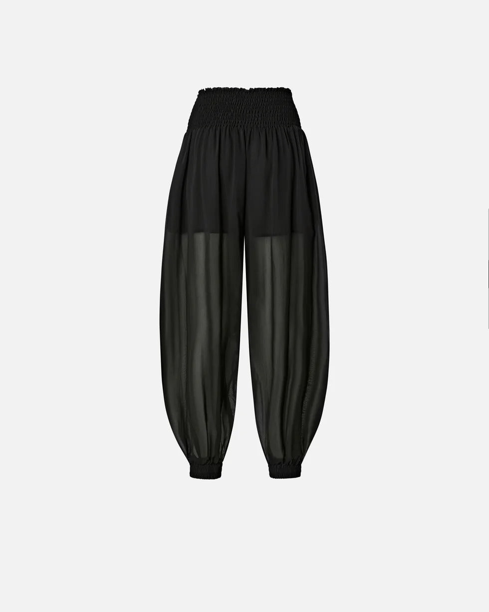 PINKO PANTALONE BORE-Nero