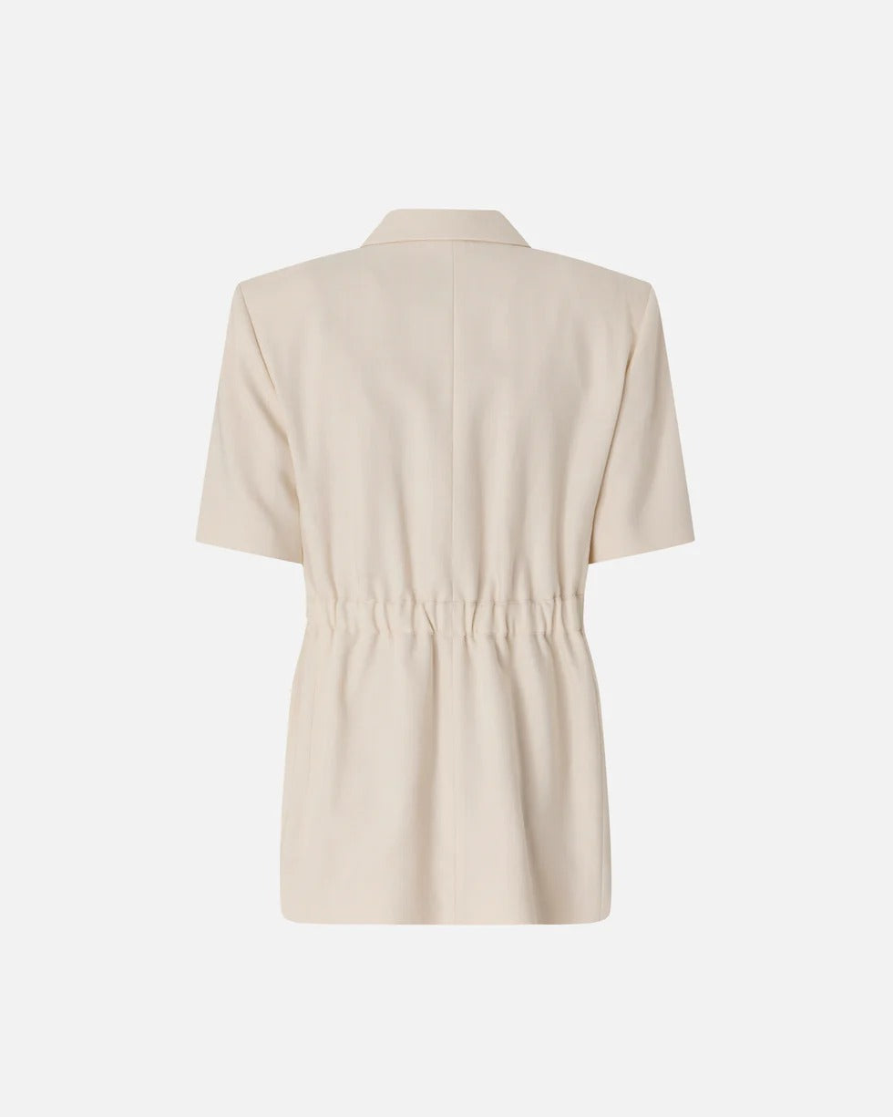 PINKO GIACCA ASSAGO-Bianco Crema