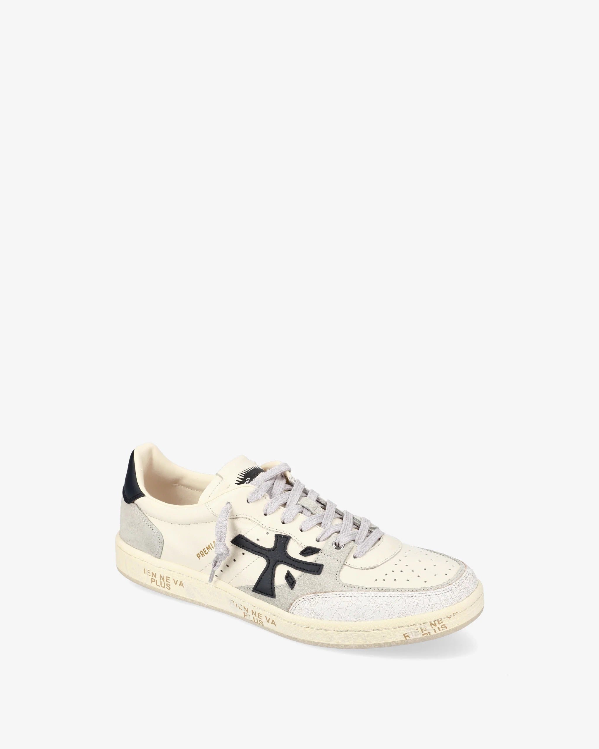 PREMIATA Sneaker Uomo BSKT CLAY 7262-Bianco Nero