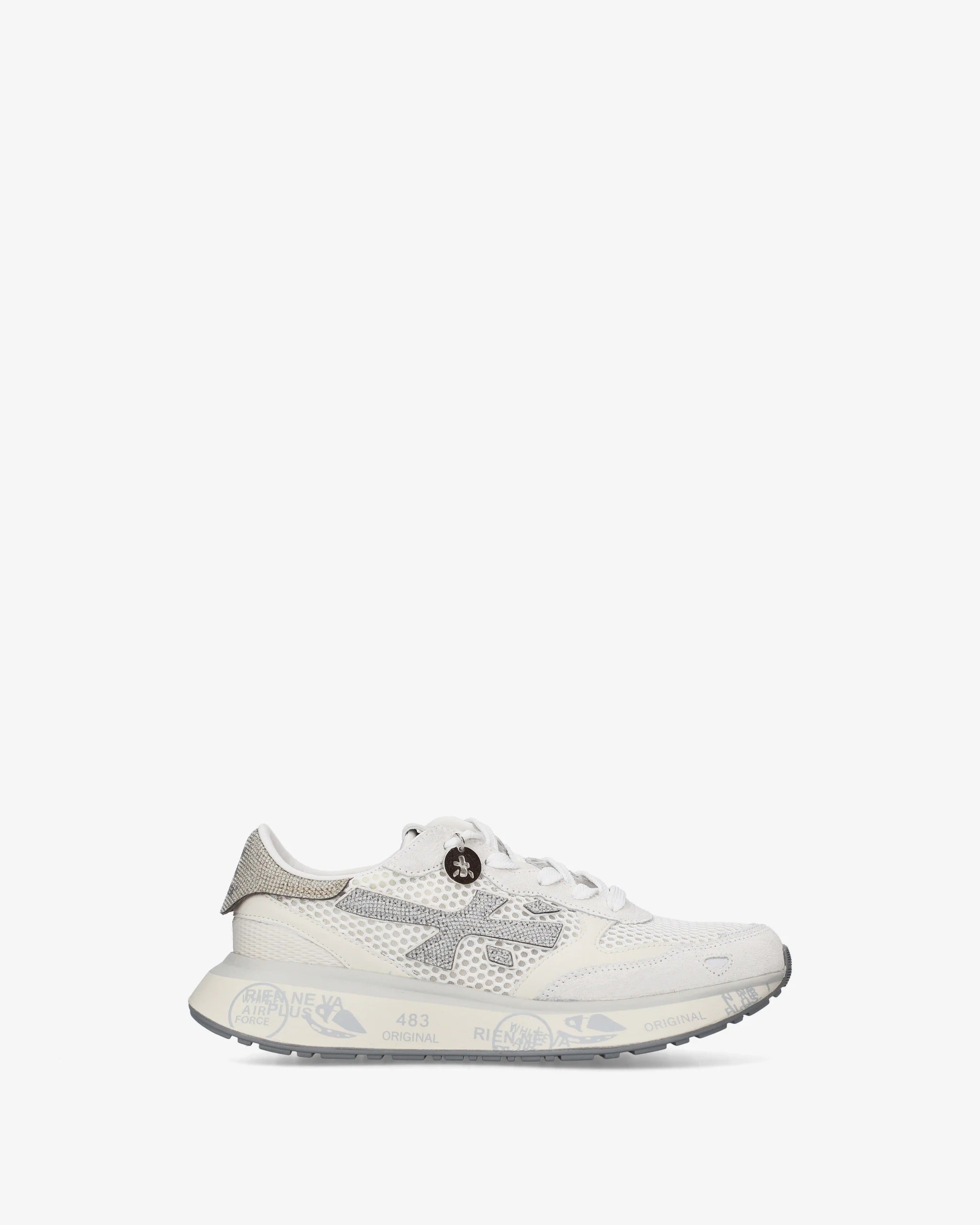 PREMIATA Sneaker Donna Lauryn 8186-Bianco Grigio