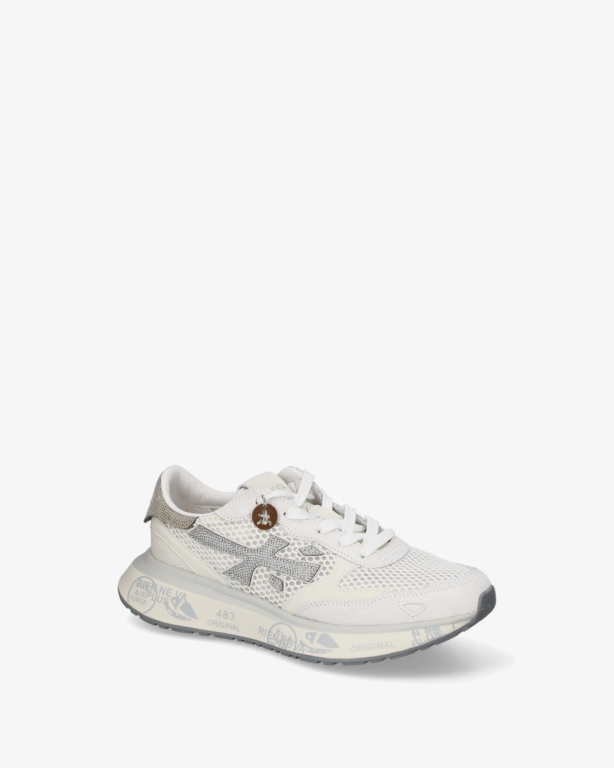 PREMIATA Sneaker Donna Lauryn 8186-Bianco Grigio