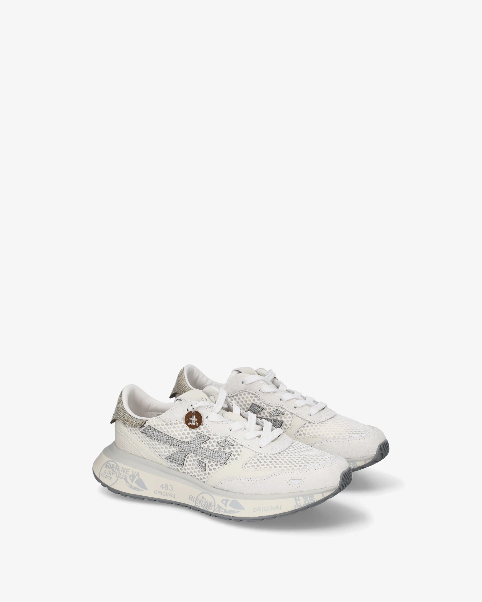 PREMIATA Sneaker Donna Lauryn 8186-Bianco Grigio