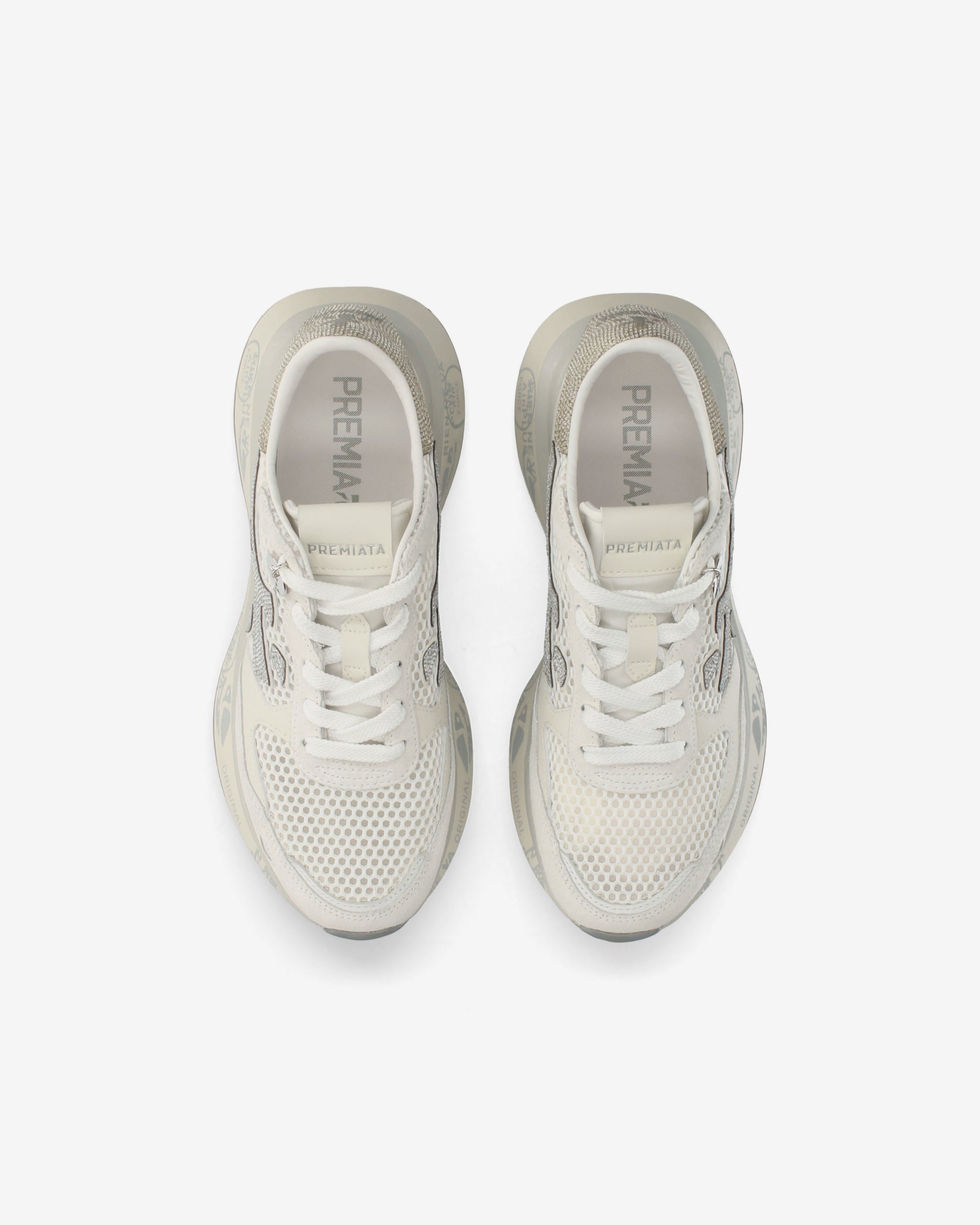 PREMIATA Sneaker Donna Lauryn 8186-Bianco Grigio