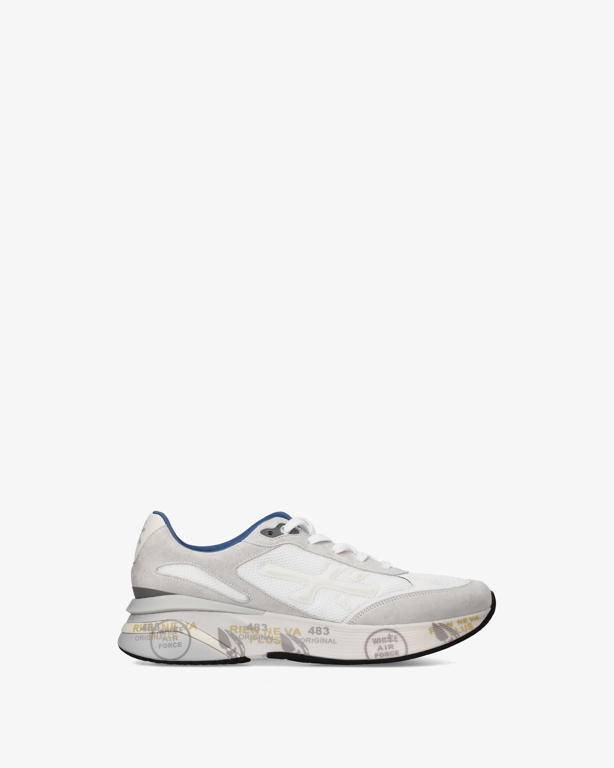 PREMIATA Sneaker Uomo Moerun 8075-Bianco