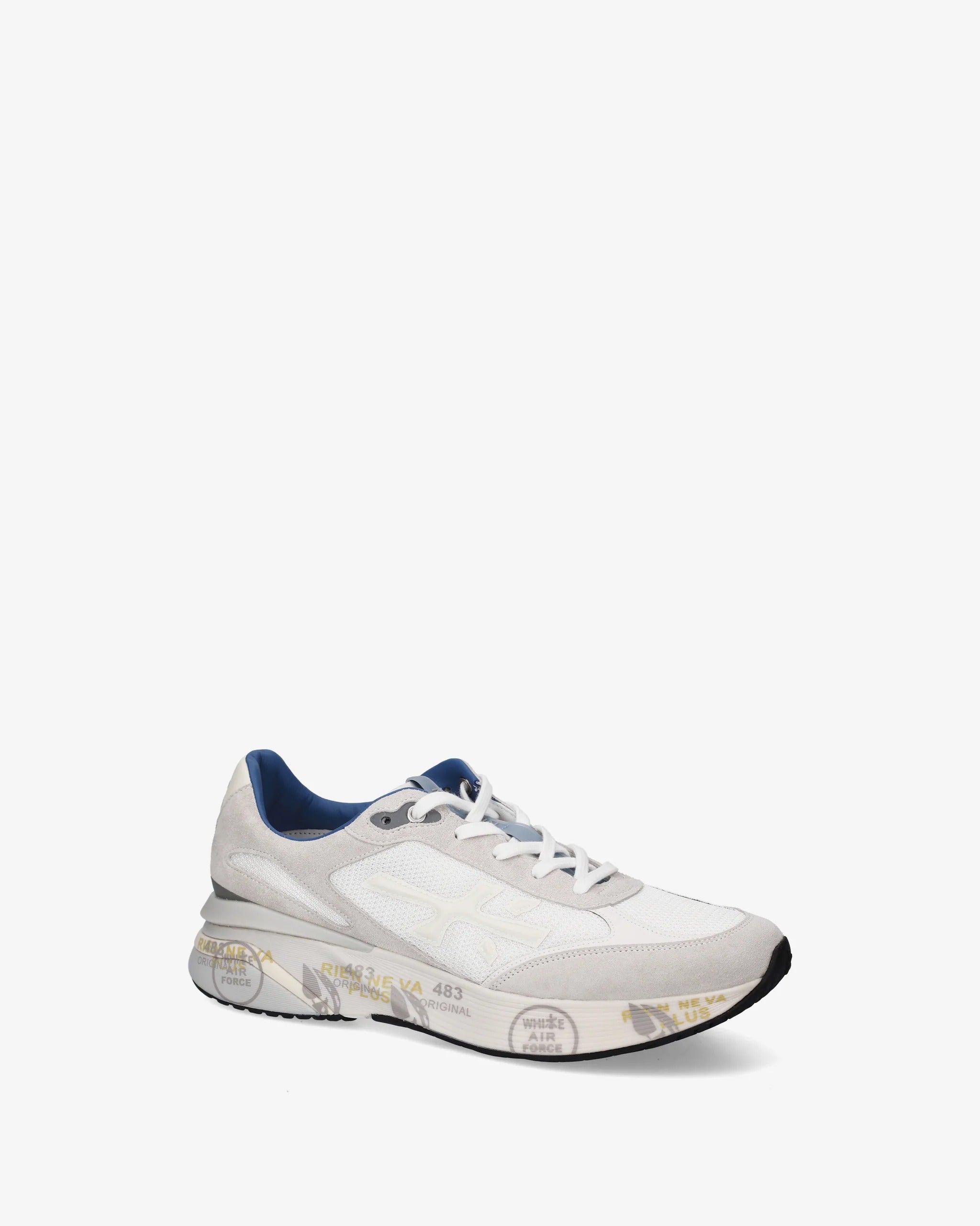 PREMIATA Sneaker Uomo Moerun 8075-Bianco