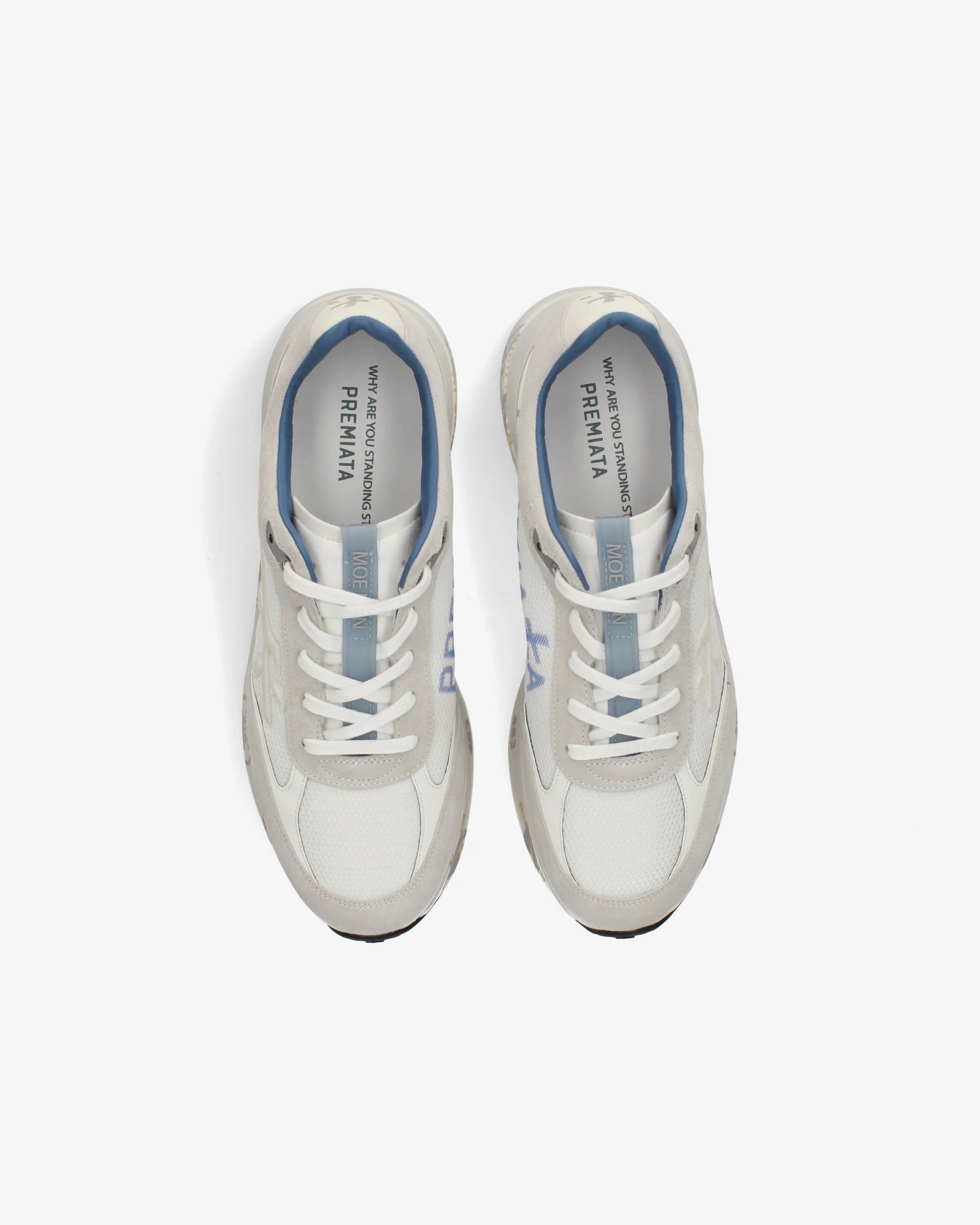 PREMIATA Sneaker Uomo Moerun 8075-Bianco