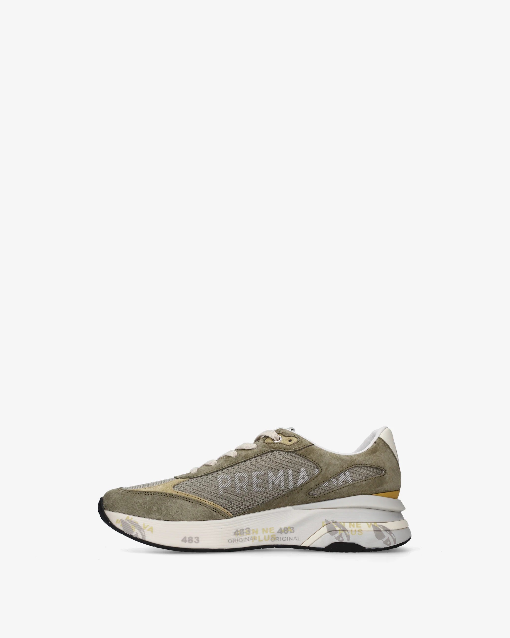 PREMIATA Sneaker Uomo Moerun 8300-Verde Militare