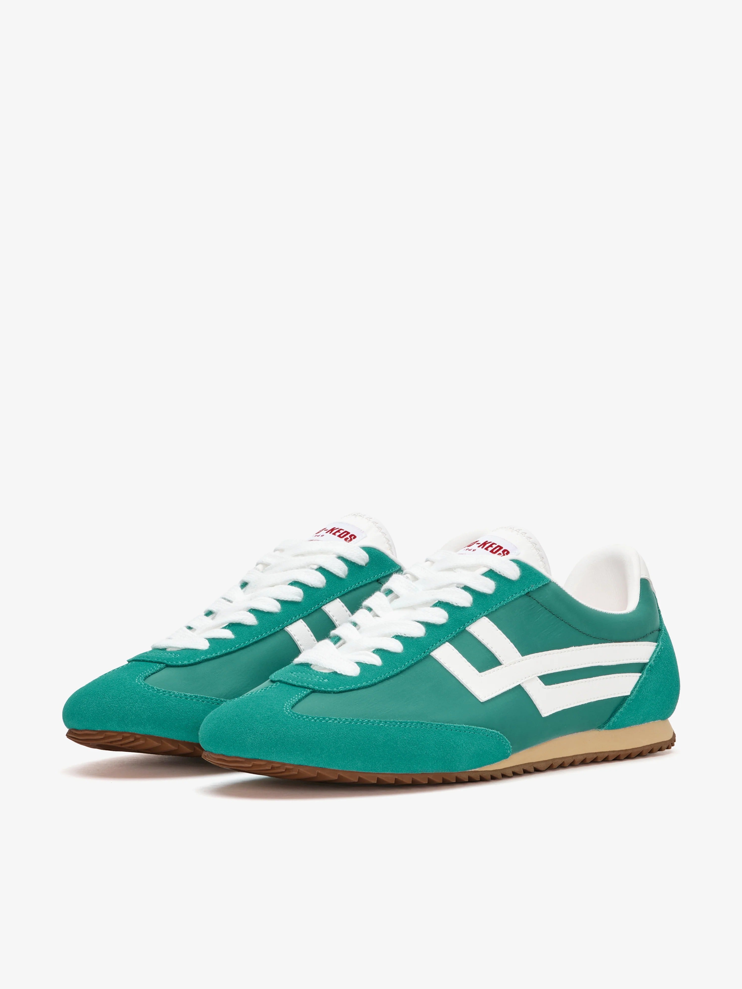 PRO-KEDS Sneaker Uomo Racer 77-Green White