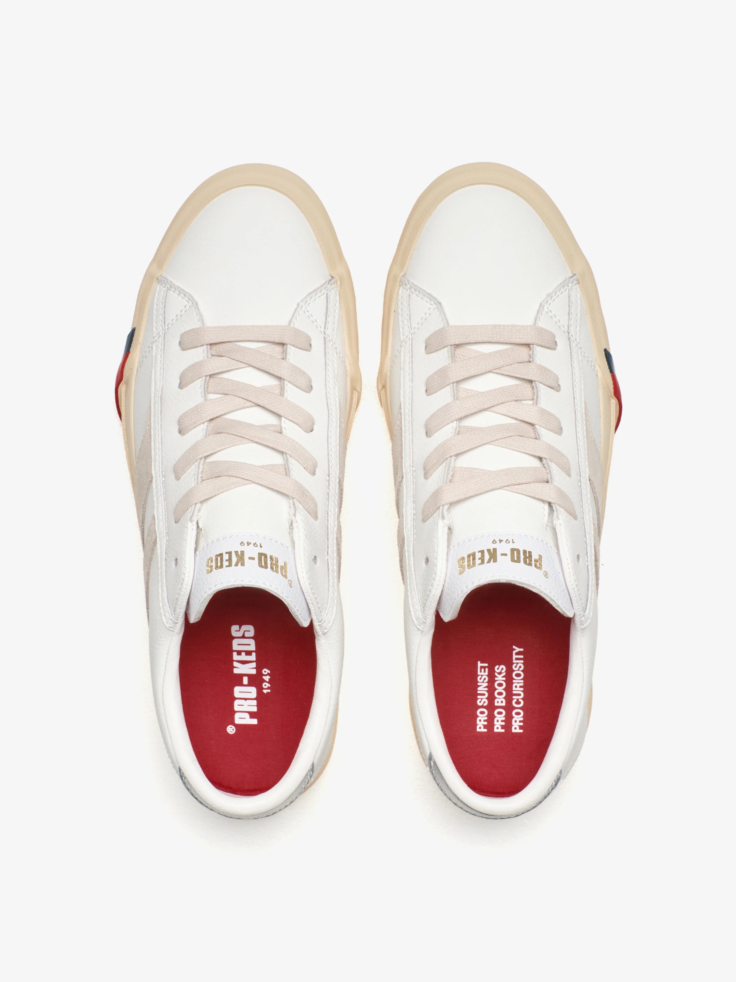 PRO-KEDS Sneaker Donna Royal Classic-White Silver