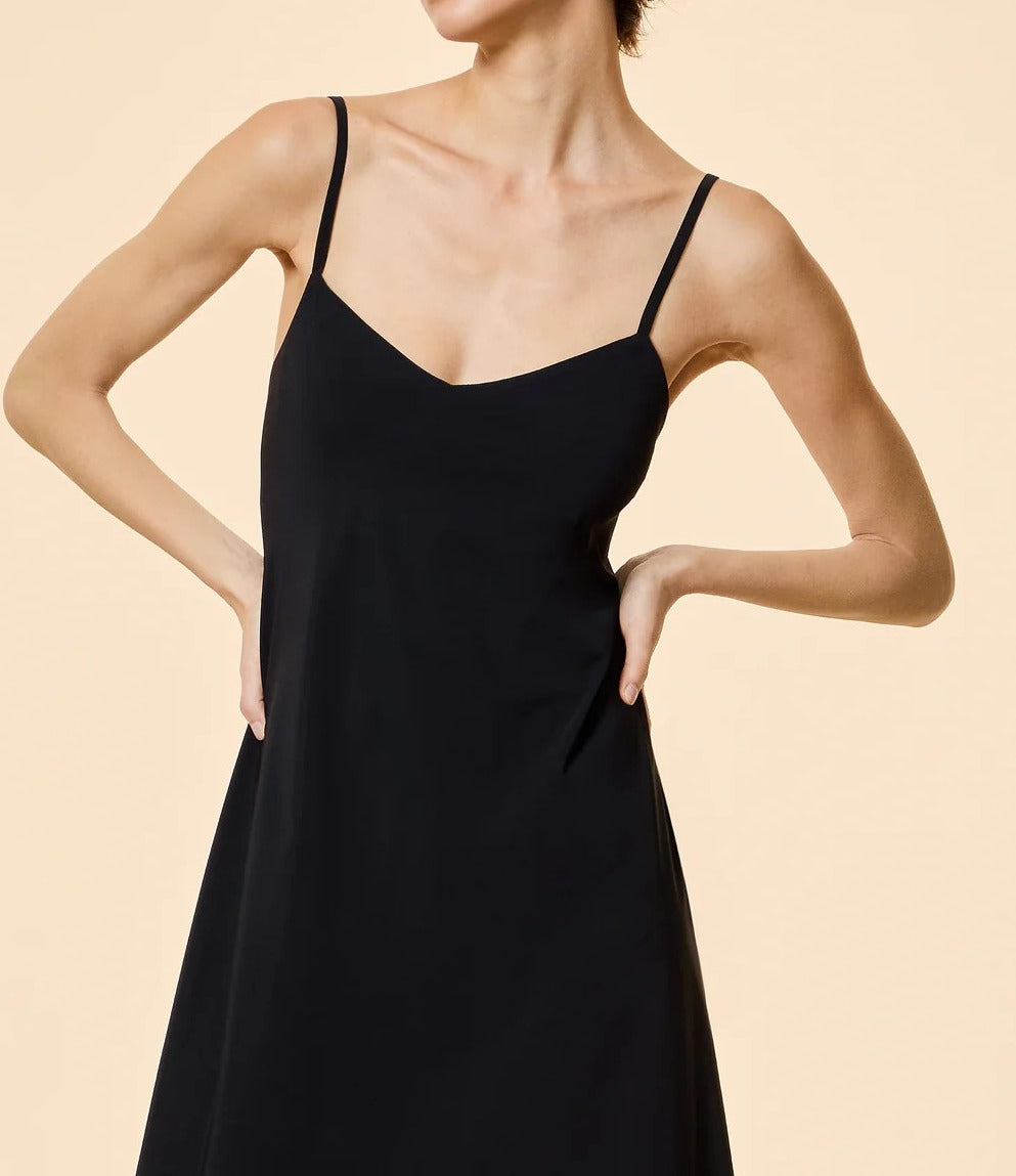 RRD Abito Donna Lungo SURFLEX LIGHT LONG WOM DRESS-Black