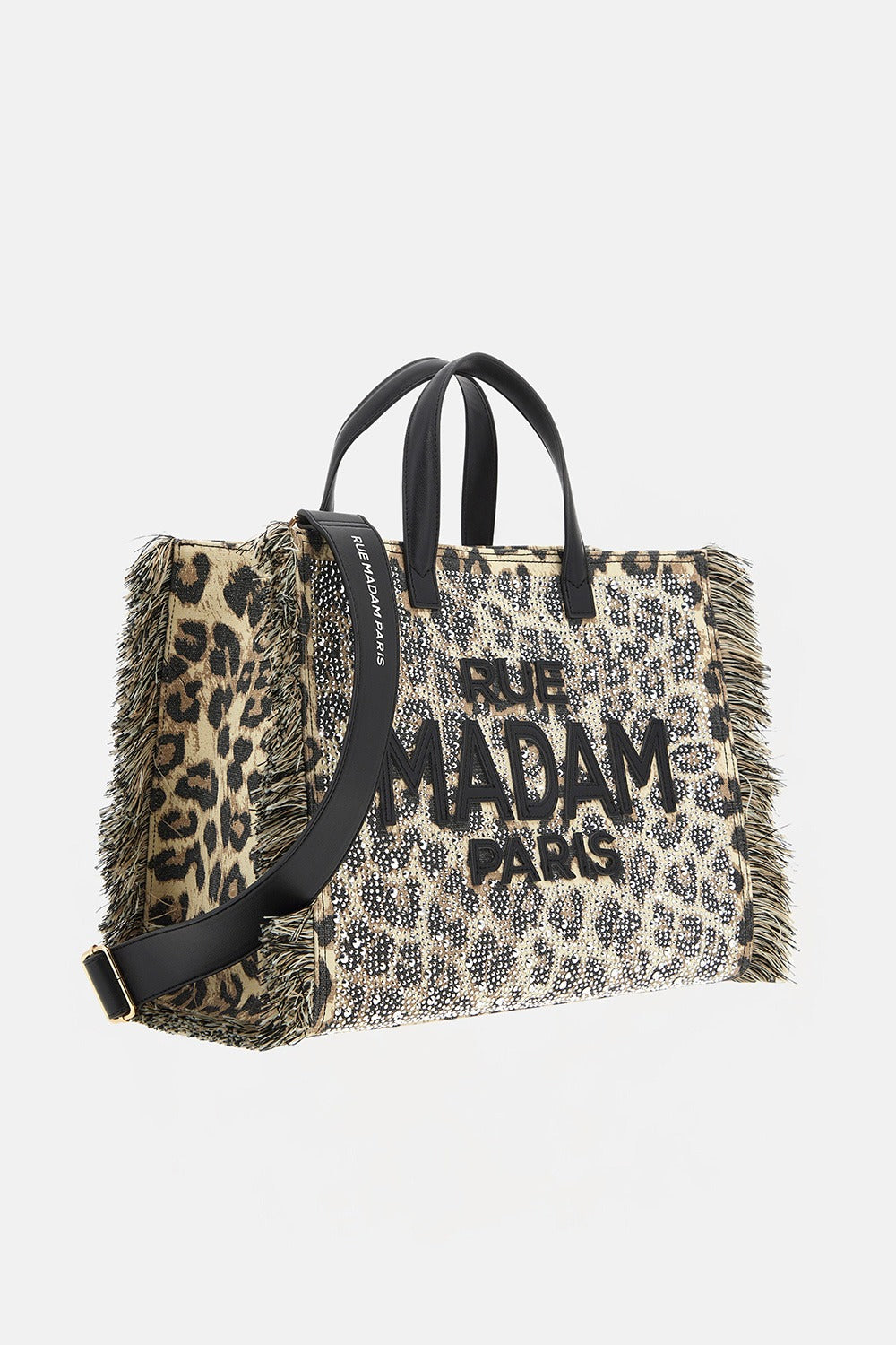 RUE MADAM Borsa CASABLANCA TOTE-Leopard