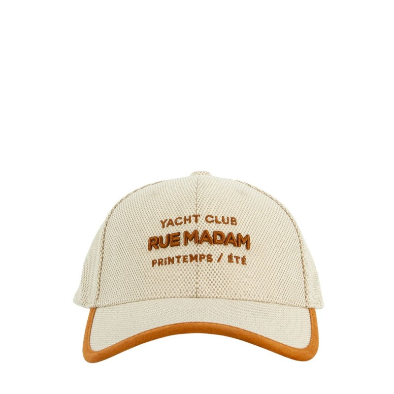 RUE MADAME Cappello Baseball RIVIERA-Canvas Brown