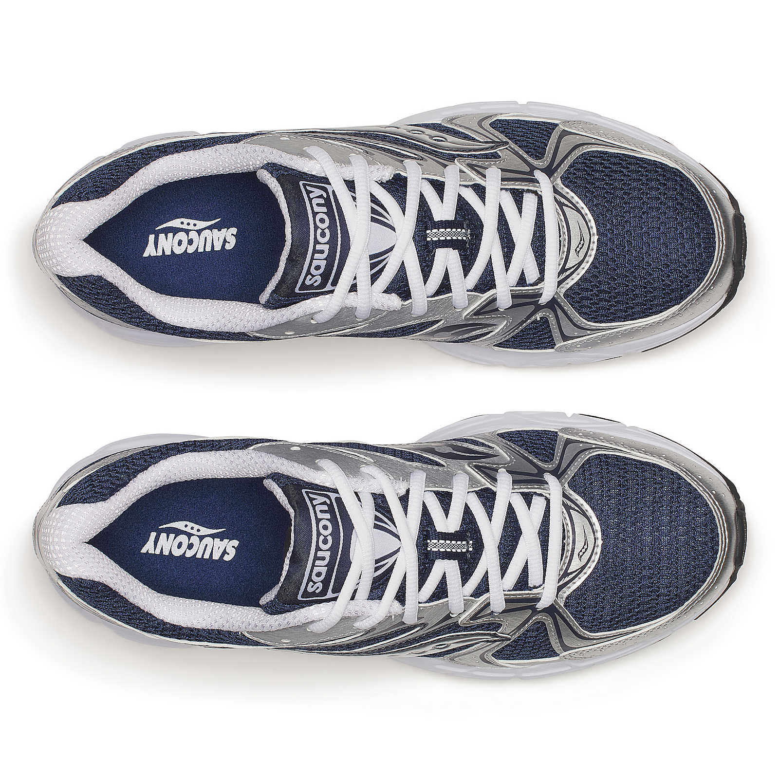 SAUCONY SNEAKER Uomo RIDE MILLENNIUM-Navy Silver