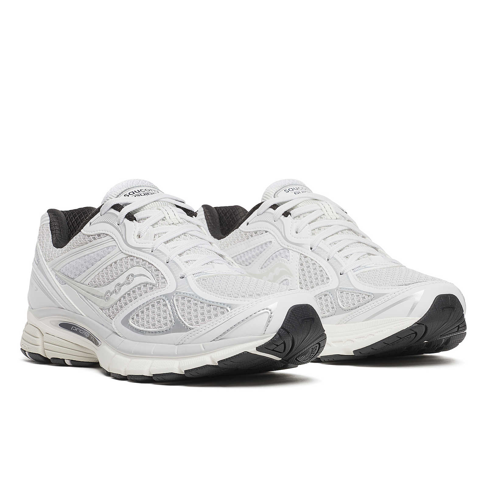 SAUCONY Sneaker Donna PROGRID GUIDE 7-White Black