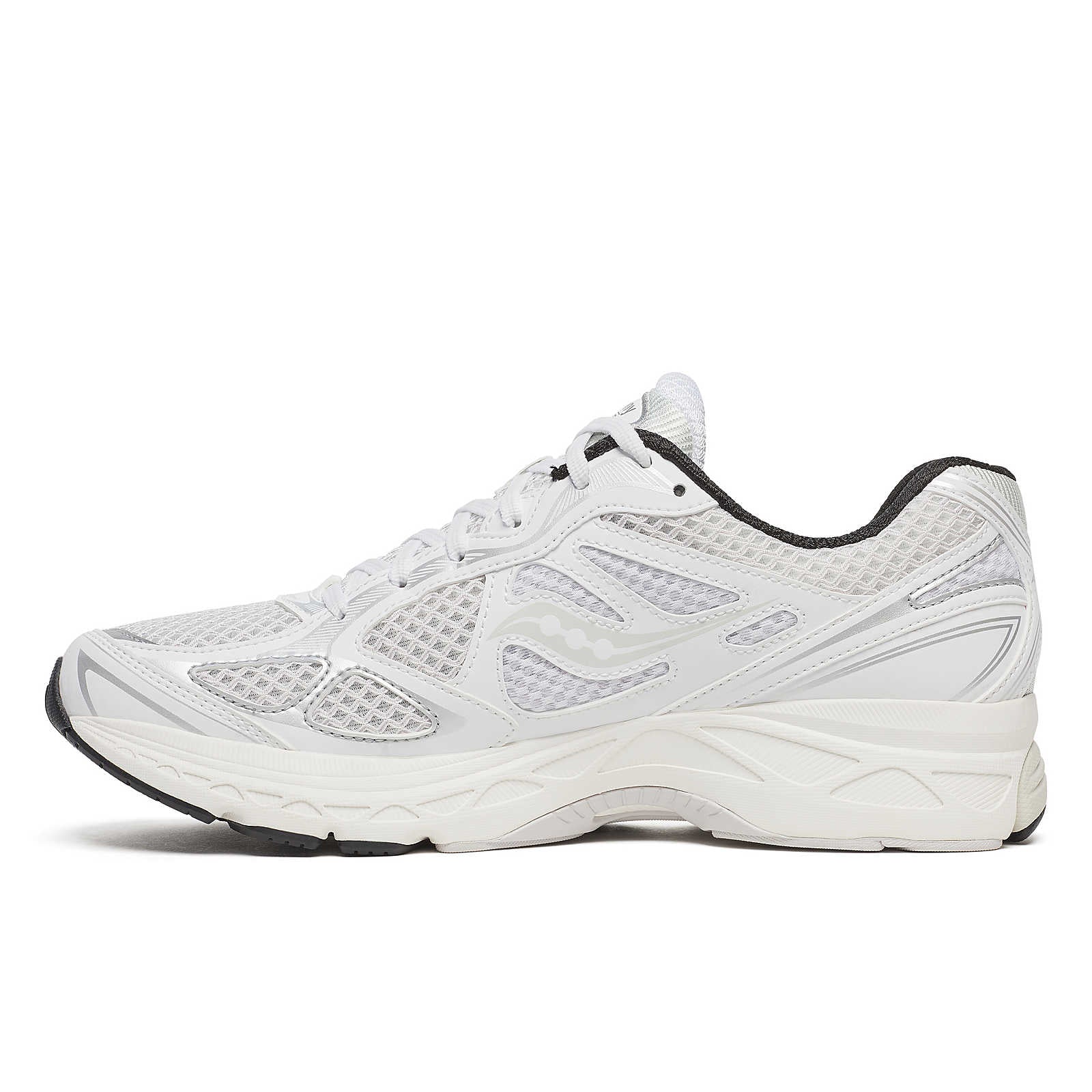 SAUCONY Sneaker Donna PROGRID GUIDE 7-White Black