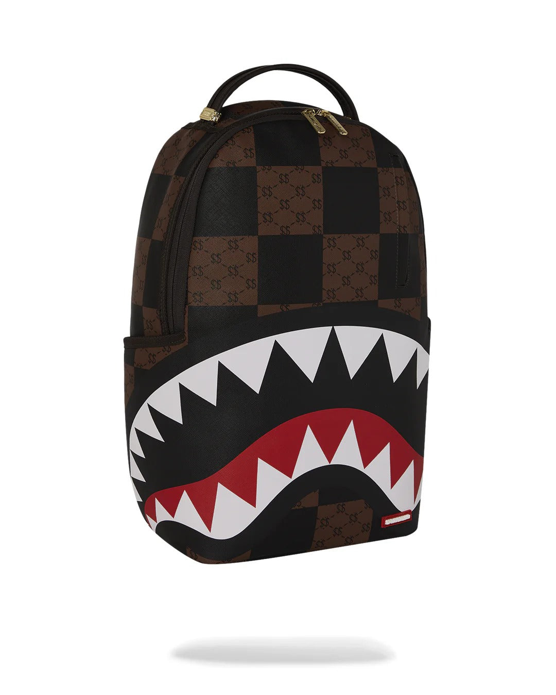 SPRAYGROUND Zaino Enlarged Check Paris-Marrone/Nero