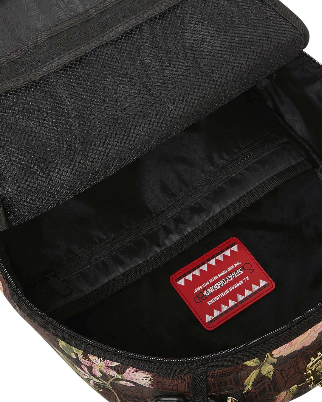 SPRAYGROUND Zaino Aisf HENNY Floral-Marrone