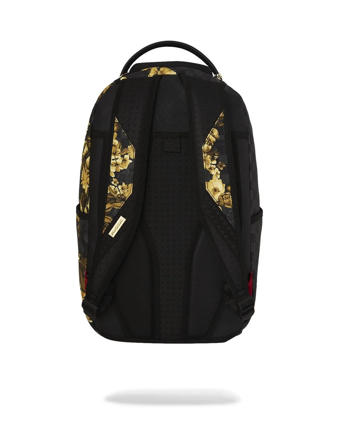 SPRAYGROUND Zaino GOLD FLORAL REMIX-Nero Oro