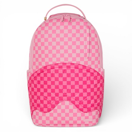 SPRAYGROUND Zaino Pink Sharks In Paris Patch-Rosa