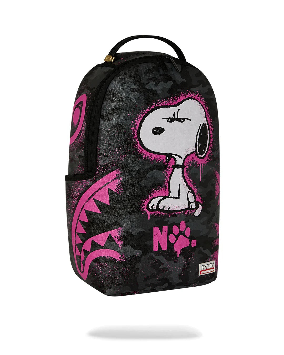 SPRAYGROUND Zaino SNOPPY PINK STENCIL-Nero