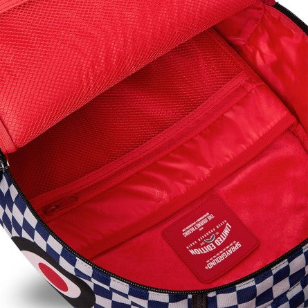 SPRAYGROUND Zaino ICHIMATSU-MOYO CAMOKAWA-Blu Bianco