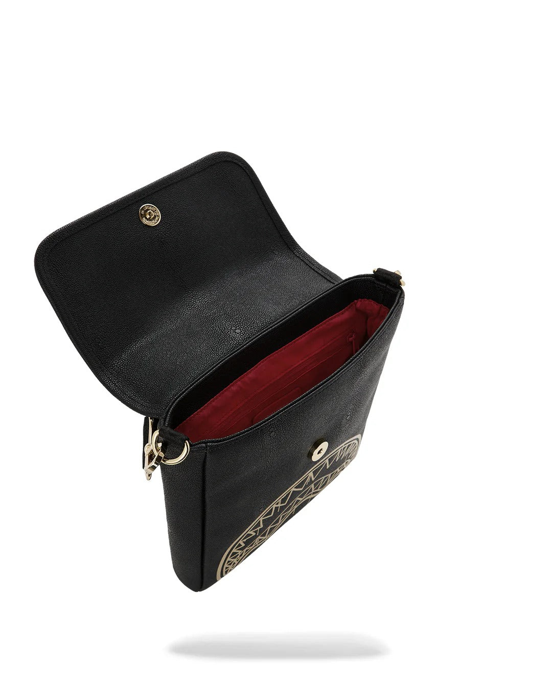 SPRAYGROUND Borsa Tracolla THAT GOLD DRAP-Nero Oro