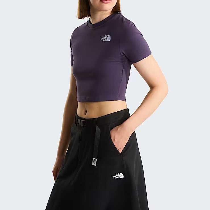 THE NORTH FACE T-SHIRT Donna CORTA IN VITA-Endless Dusk