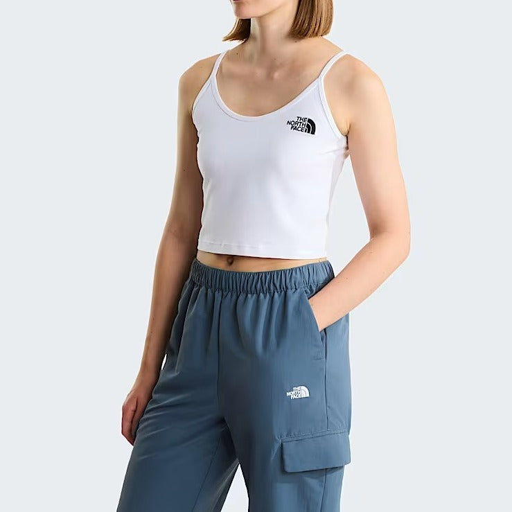 THE NORTH FACE Canotta Donna COrta in Vita-Tnf White