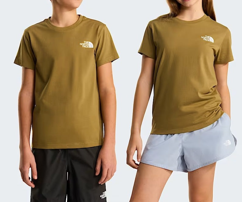 THE NORTH FACE T-SHIRT Ragazzi Unisex SIMPLE DOME-Cedar