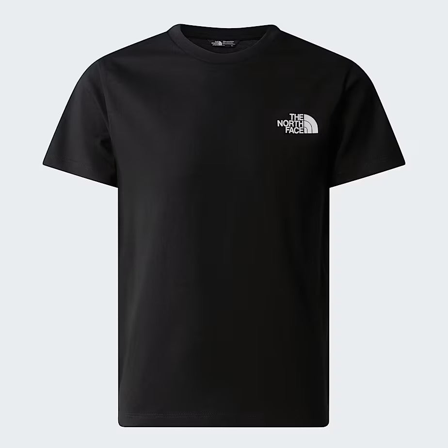 THE NORTH FACE T-SHIRT Ragazzi Unisex SIMPLE DOME-Tnf Black