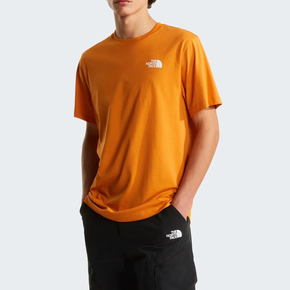 THE NORTH FACE T-Shirt Uomo EVOLUTION NSE BOX Regular-Orange