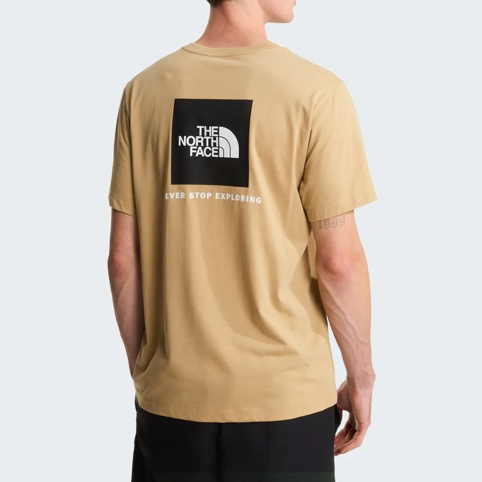 THE NORTH FACE T-Shirt Uomo EVOLUTION NSE BOX Regular-Khaki Stone