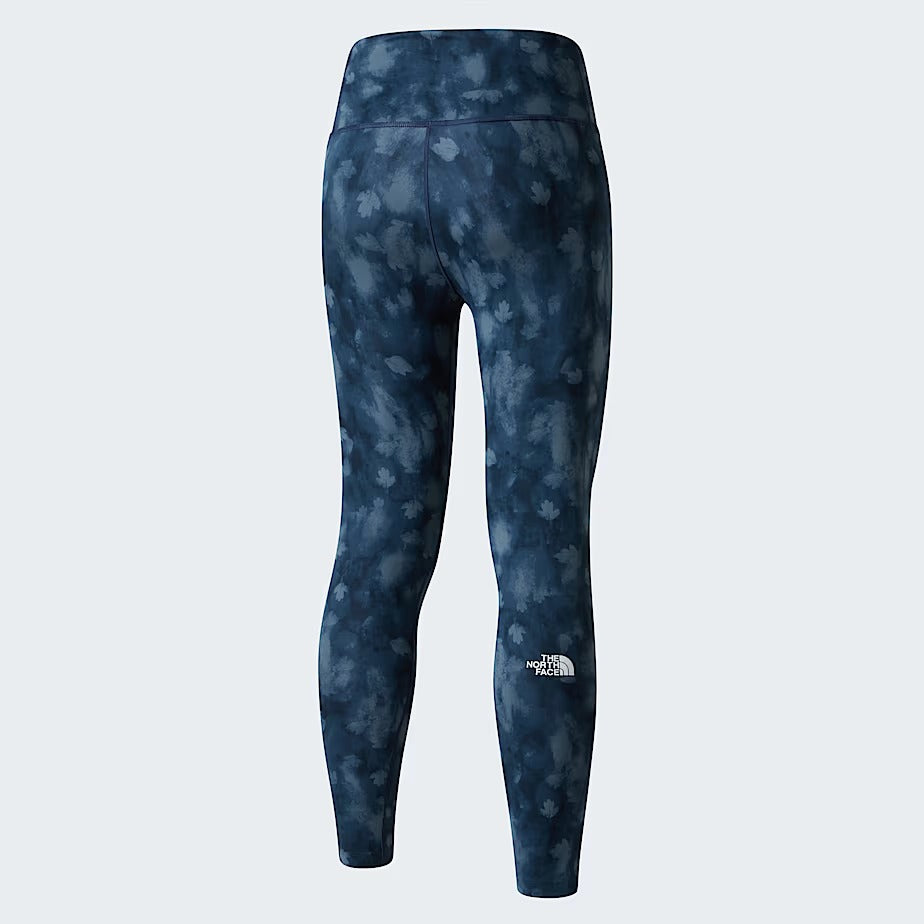 THE NORTH FACE LEGGINGS Donna FLEX GRAPHIC-Summit Navy Nature Print