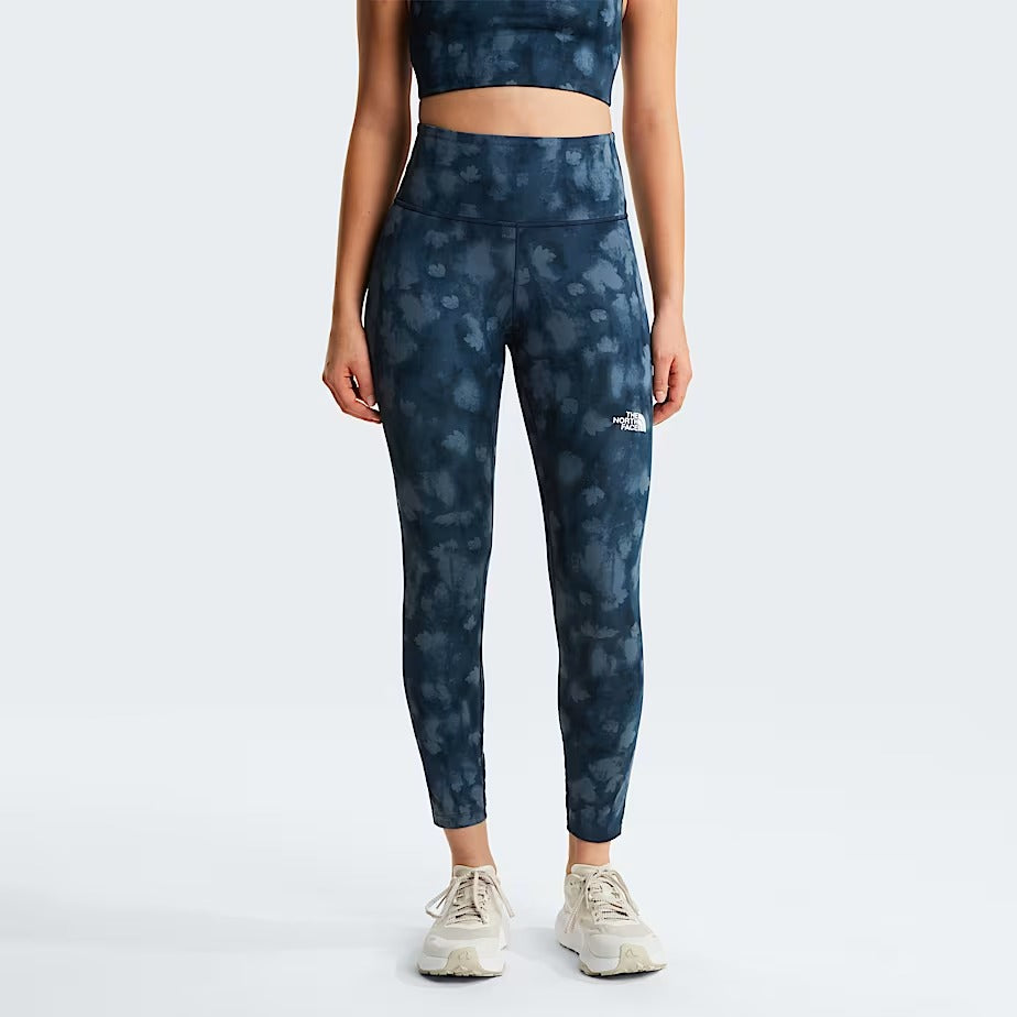 THE NORTH FACE LEGGINGS Donna FLEX GRAPHIC-Summit Navy Nature Print