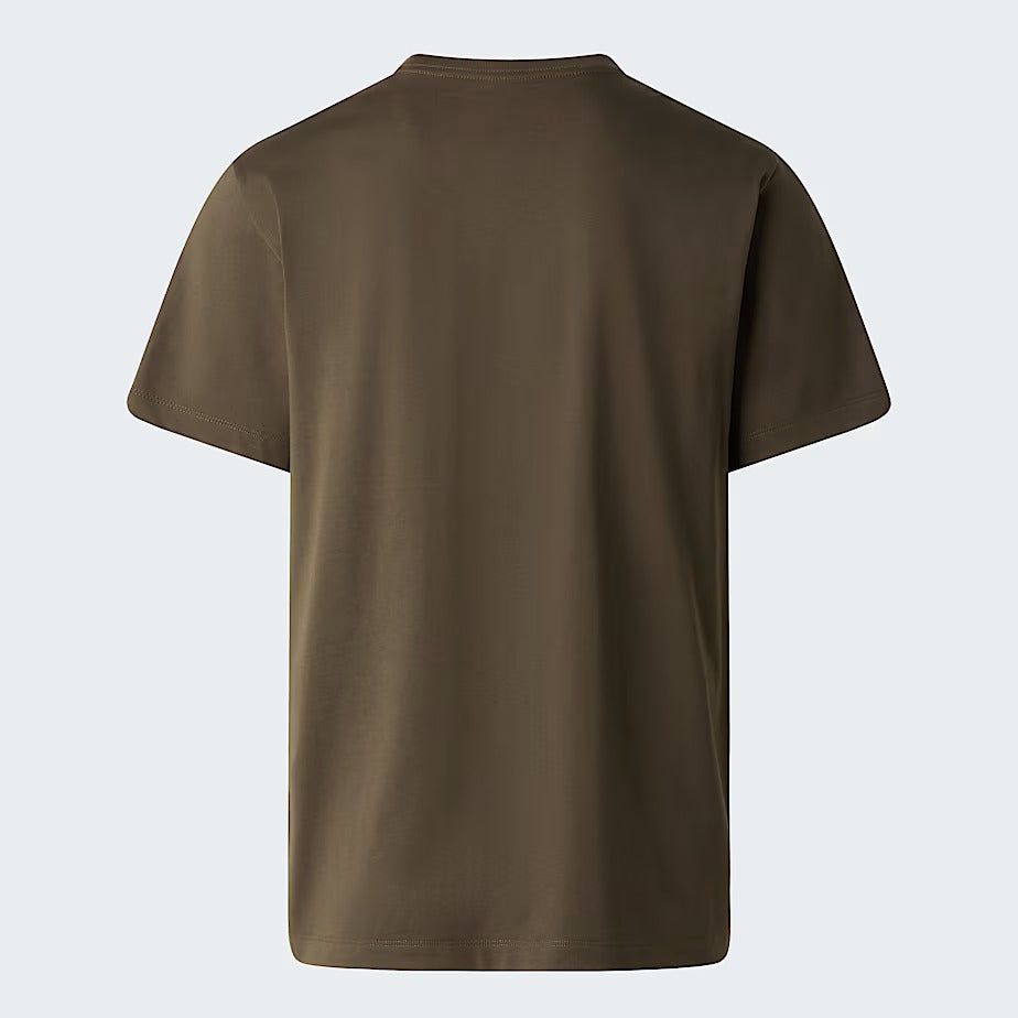THE NORTH FACE T-Shirt Uomo EVOLUTION SIMPLE DOME REGULAR-New Taupe Green