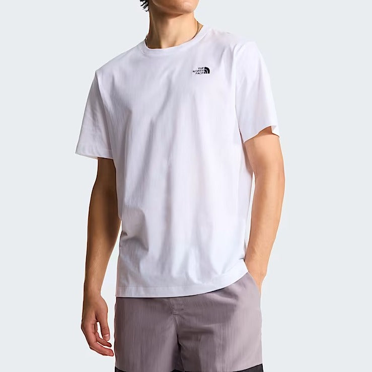 THE NORTH FACE T-Shirt Uomo EVOLUTION SIMPLE DOME REGULAR-Tnf White