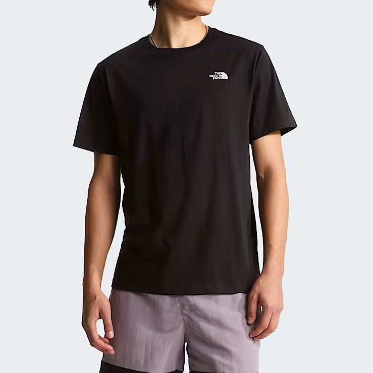 THE NORTH FACE T-Shirt Uomo EVOLUTION SIMPLE DOME REGULAR-Tnf Black