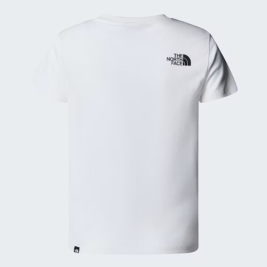 THE NORTH FACE T-Shirt Ragazzi Unisex EASY-Tnf White