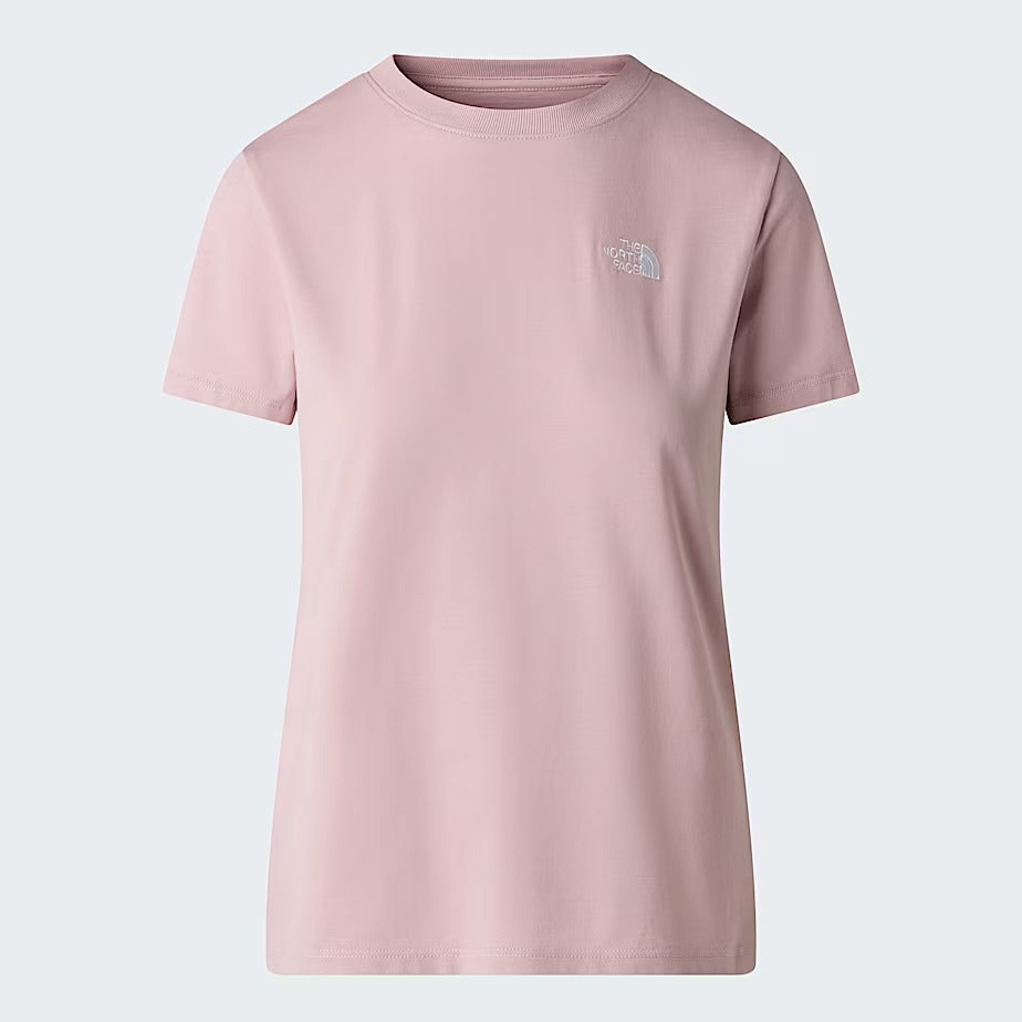 THE NORTH FACE T-SHIRT Donna EVOLUTION SIMPLE DOME-Metal Pink