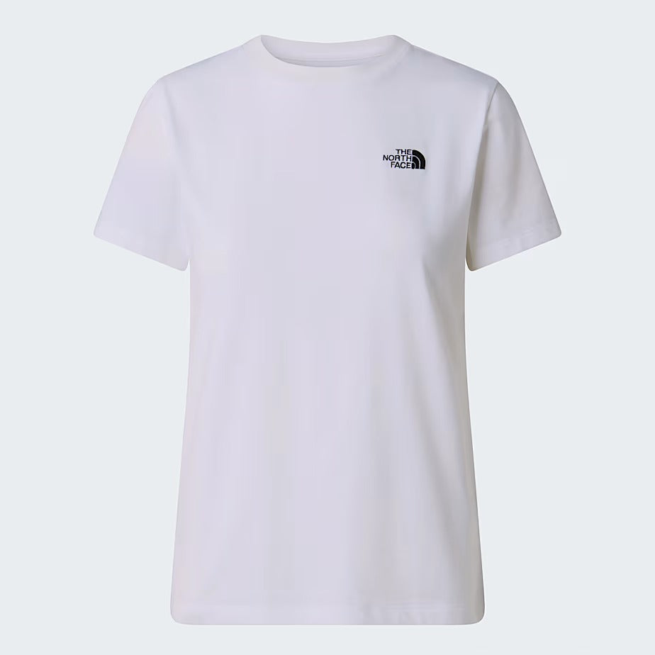 THE NORTH FACE T-SHIRT Donna EVOLUTION SIMPLE DOME-Tnf White