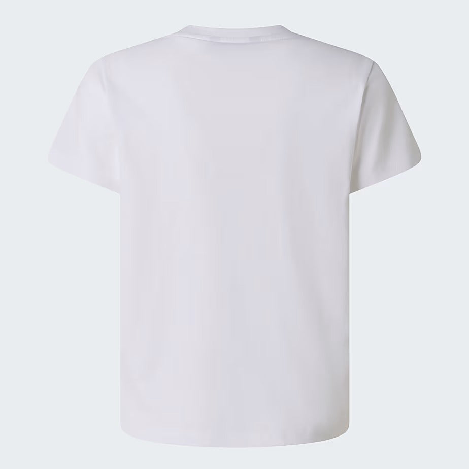 THE NORTH FACE T-Shirt Ragazzo LIQUID LOGO-Tnf White