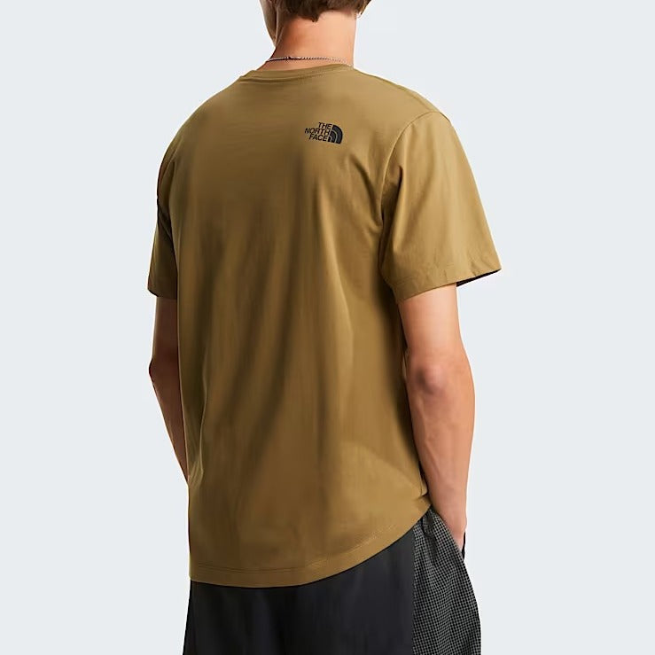 THE NORTH FACE T-Shirt Uomo EVOLUTION BOX HALF DOME REGULAR-Cedar
