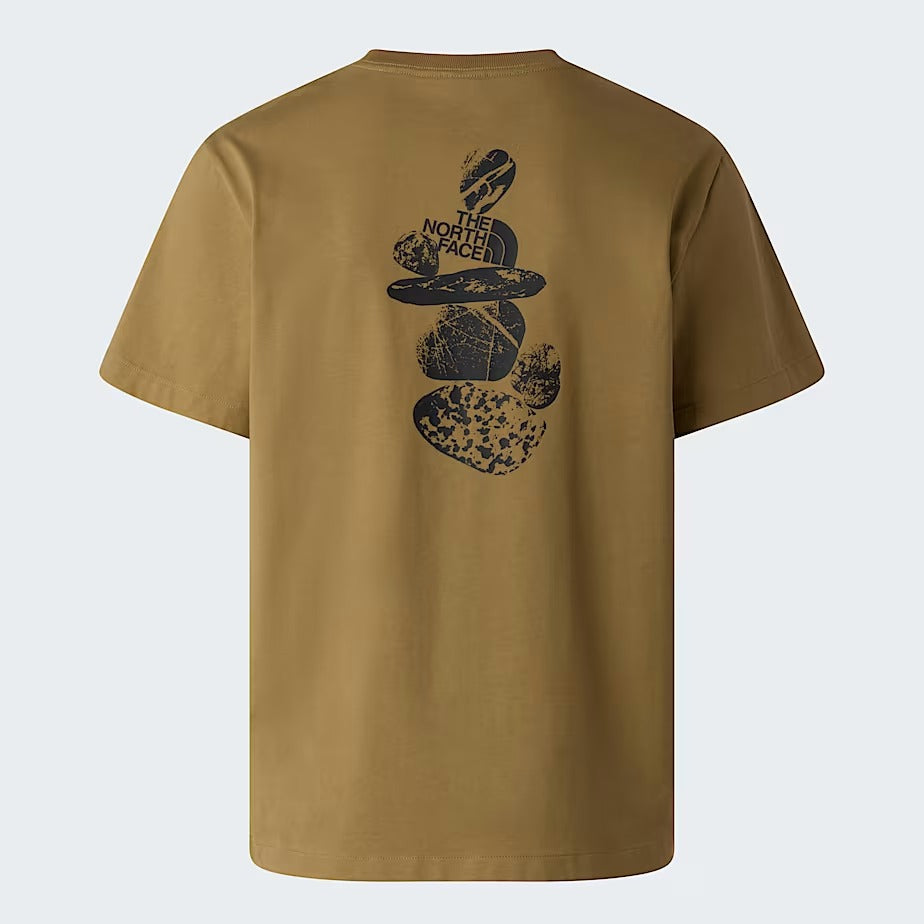 THE NORTH FACE T-Shirt Uomo Stones Graphic-Cedar
