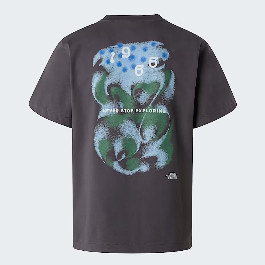 THE NORTH FACE T-Shirt Uomo 1966 Motion-Anthracite Grey