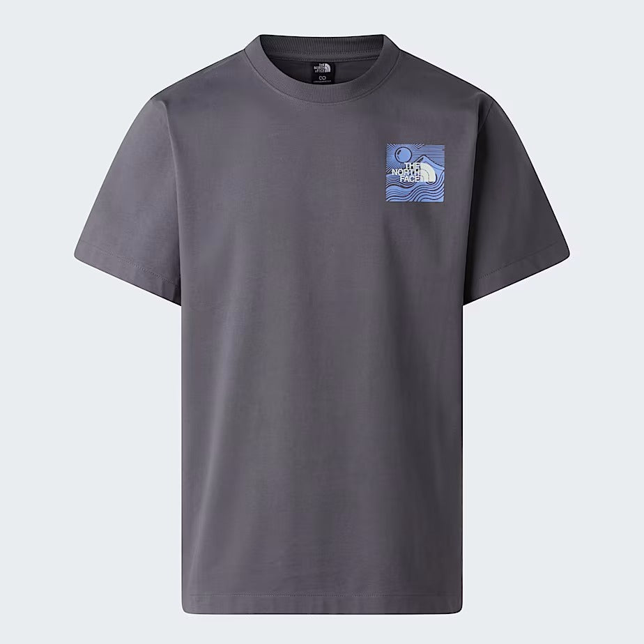 THE NORTH FACE T-Shirt Uomo MOUNTAIN ESCAPE-Anthracite Grey
