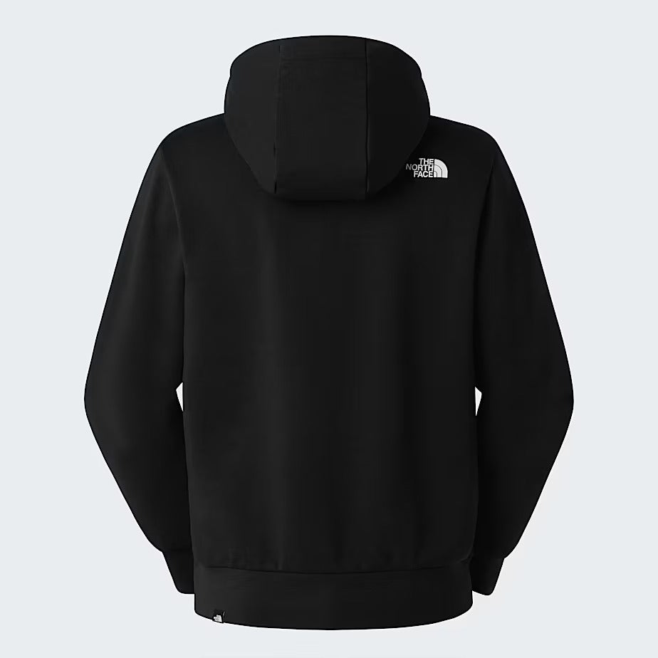 THE NORTH FACE Felpa Uomo SIMPLE DOME LIGHT FULL ZIP-Tnf Black