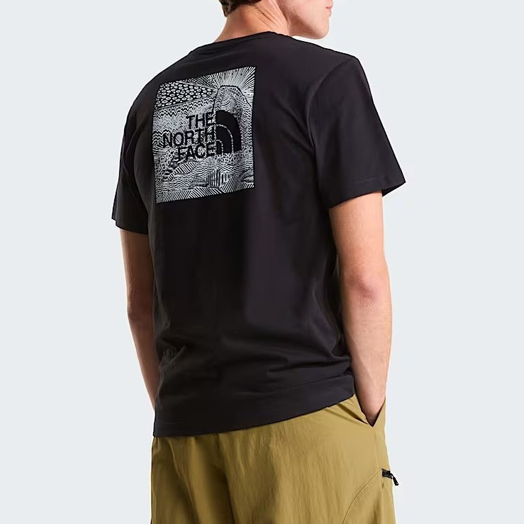 THE NORTH FACE T-Shirt Uomo NSE BOX CELEBRATION REGULAR-Tnf Black