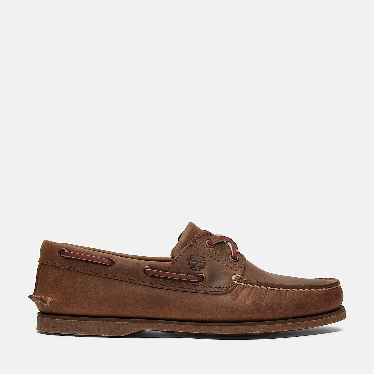 TIMBERLAND Mocassino Uomo CLASSIC 2-EYE BOAT SHOE-Brown