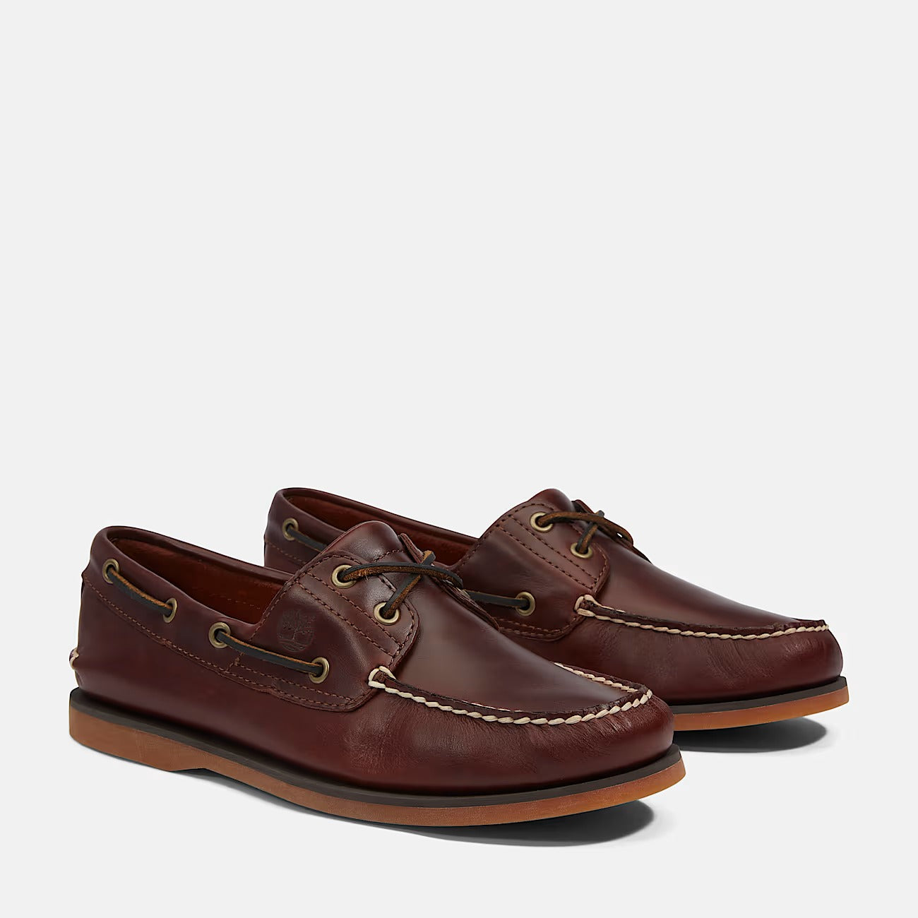 TIMBERLAND Mocassino Uomo CLASSIC 2-EYE BOAT SHOE-Brown