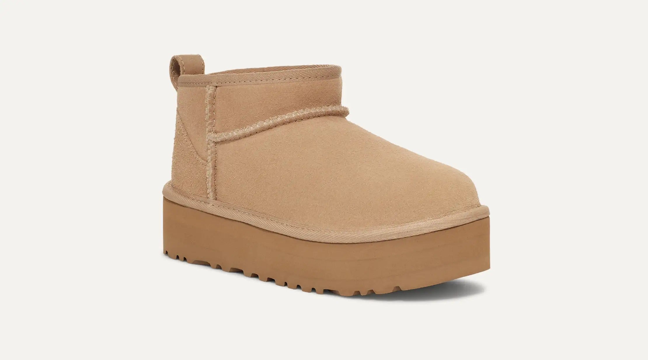 UGG Scarponcino Bambina CLASSIC ULTRA MINI PLATFORM 1157791K-Sand